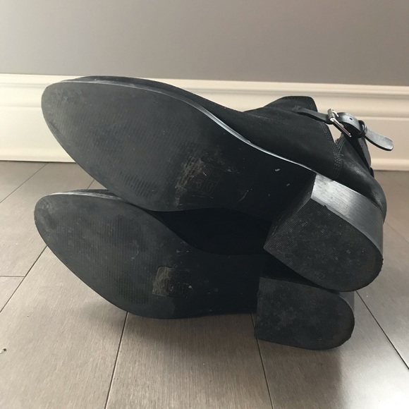 π€ ALDO black ankle suede Boots - Picture 5 of 5